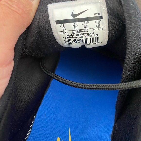 NIKE BLUE & YELLOW POCKET FLY / Size 11 - Picture 2 of 10